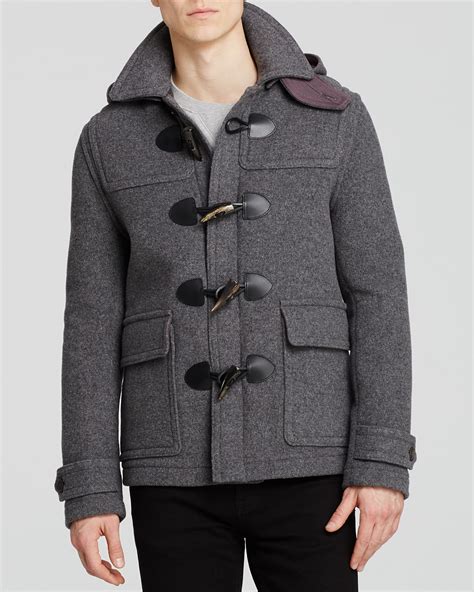 burberry brit burwood wool duffle coat|burberry trench coat waterproof.